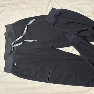 Figs Black Jogger scrubs